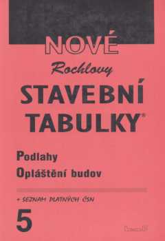 Nové Rochlovy stavební tabulky