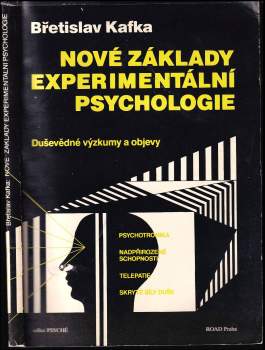 Břetislav Kafka: Nové základy experimentální psychologie