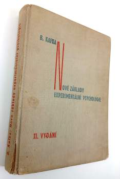 Nové základy experimentální psychologie