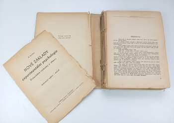 Břetislav Kafka: Nové základy experimentální psychologie