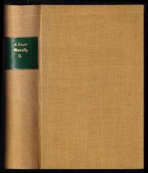 Novelly : II - Julius Zeyer (1914, Unie) - ID: 786968
