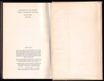 Thomas Mann: Novely