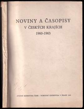 Noviny a časopisy v českých krajích 1960-1963