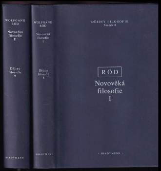 Novověká filosofie I + II KOMPLET Od Francise Bacona po Spinozu + Od Newtona po Rousseaua