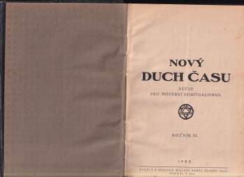 William Hampl: Nový duch času III. Ročník