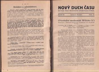 William Hampl: Nový duch času III. Ročník