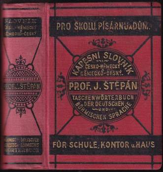 Nový kapesní slovník česko-německý a německo-český