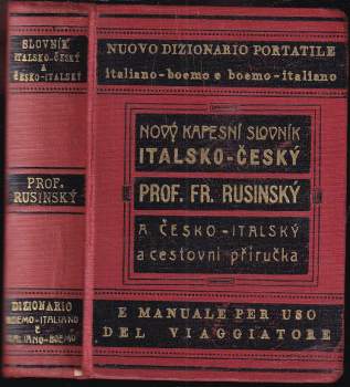 Nový kapesní slovník italsko-český a cestovní příručka