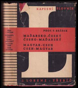 Nový kapesní slovník maďarsko-český a česko-maďarský