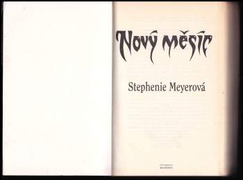 Stephenie Meyer: Nový měsíc