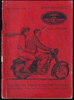 Nový motocykl Jawa-ČZ 125 ccm typ 355 - 175 ccm typ 356