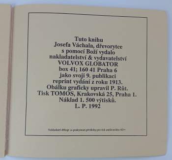 Josef Váchal: Nový pekelný žaltář, aneb, Divové ďábelští