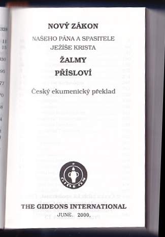 Nový zákon našeho Pána a Spasitele Ježíše Krista