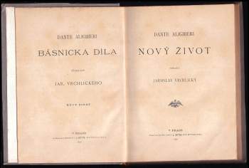 Dante Alighieri: Nový život