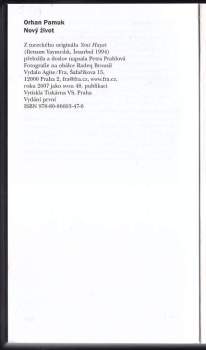 Orhan Pamuk: Nový život