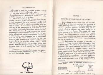 Džaváharlál Néhrú: Nuclear explosions and their effects