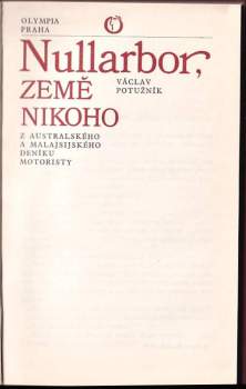 Václav Potužník: Nullarbor, země nikoho