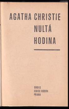 Agatha Christie: Nultá hodina