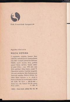 Agatha Christie: Nultá hodina