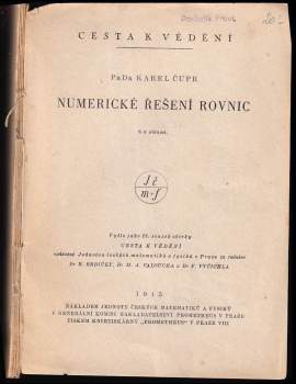 Numerické řešení rovnic