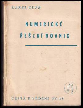 Numerické řešení rovnic