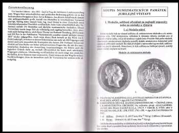 Radomír Štemberg: Numizmatické památky Zemské jubilejní výstavy 1891