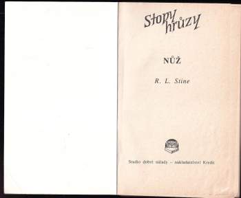 R. L Stine: Nůž