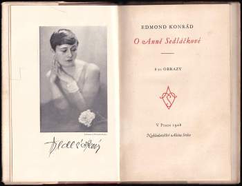 Edmond Konrád: O Anně Sedláčkové