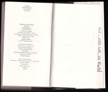 T. S Eliot: O básnictví a básnících