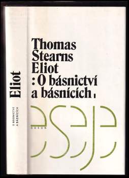 O básnictví a básnících - T. S Eliot (1991, Odeon) - ID: 832606