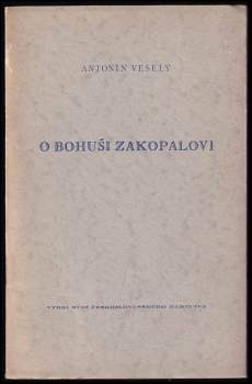 O Bohuši Zakopalovi