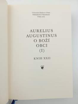 Augustin: O Boží obci knih XXII