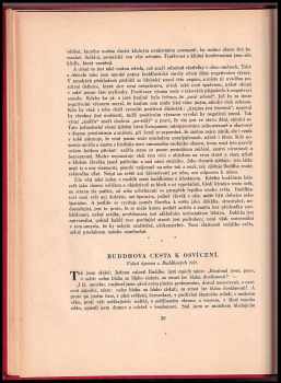 Leopold Procházka: O buddhistické meditaci