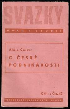 O české podnikavosti