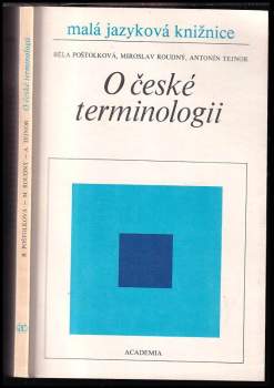 O české terminologii