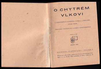 O chytrém vlkovi