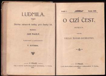 Václav Šlosar-Doubravský: O cizí čest