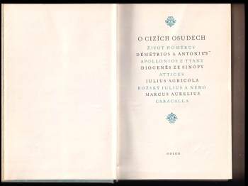 Cornelius Nepos: O cizích osudech