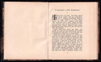 Jules Amédée Barbey d'Aurevilly: O dandysmu a Jiřím Brummellovi ; Předchůdce Dandyů