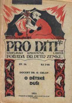 Otokar Chlup: O dětské duši