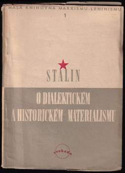 O dialektickém a historickém materialismu