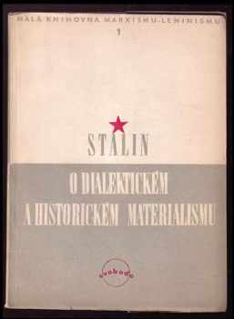 O dialektickém a historickém materialismu