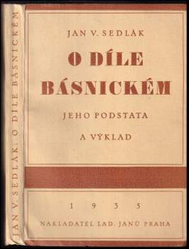 O díle básnickém