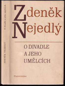 O divadle a jeho umělcích