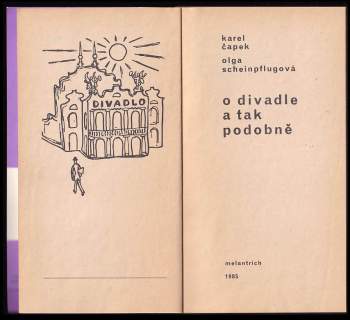 Karel Čapek: O divadle a tak podobně