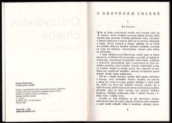 Vlasta Pittnerová: O dřevěném chlebě