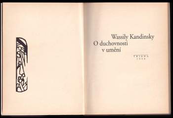 Wassily Kandinsky: O duchovnosti v umění