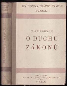 O duchu zákonů