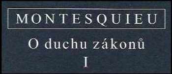 O duchu zákonů