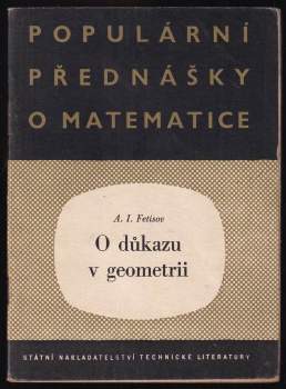 O důkazu v geometrii